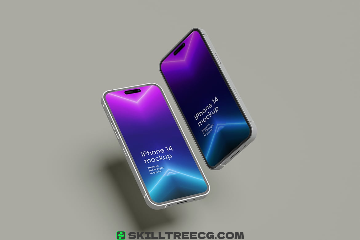 图片[3]-Iphone 14 Pro Mockup（828304）-技能树